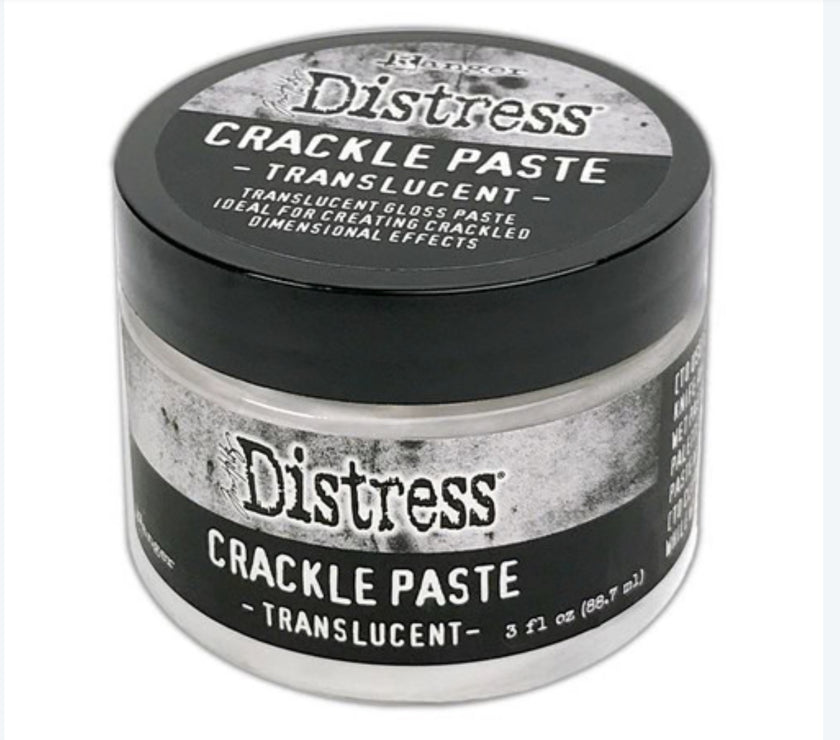 Distress Crackle Paste Transluscent