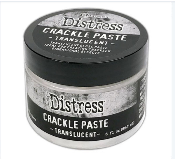 Distress Crackle Paste Transluscent
