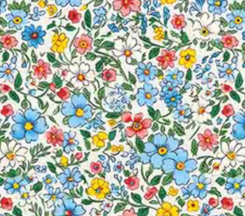 Spring Illustrated Patterned Daisies 2025TC360