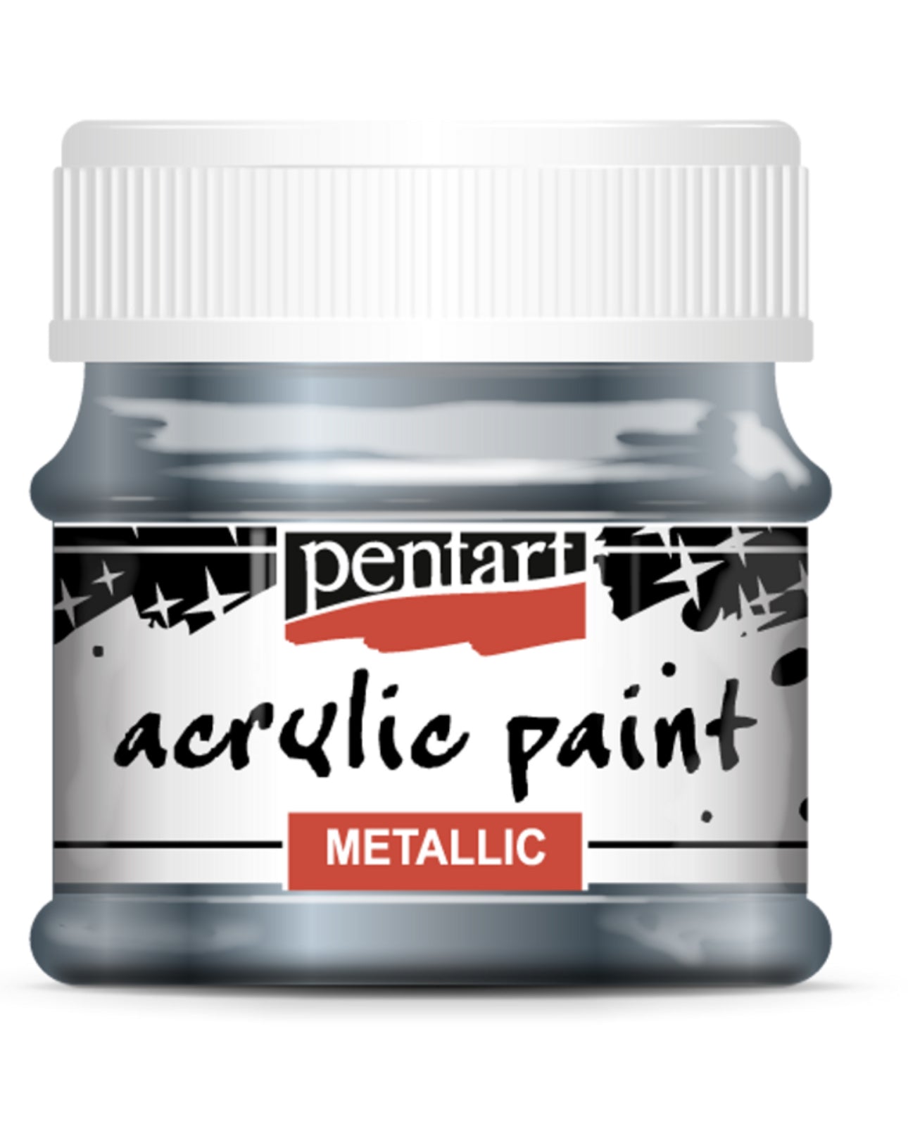 Pentart Acrylic paint metallic 50 ml sparkling blue