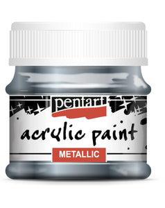 Pentart Acrylic paint metallic 50 ml sparkling blue