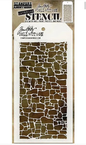 Tim Holtz Stencil Stone