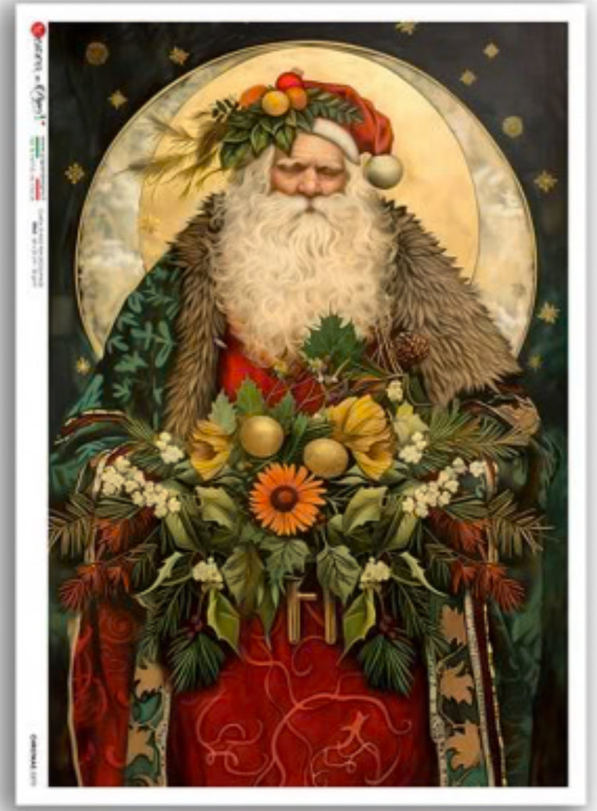 St Nicholas with Flowers IV