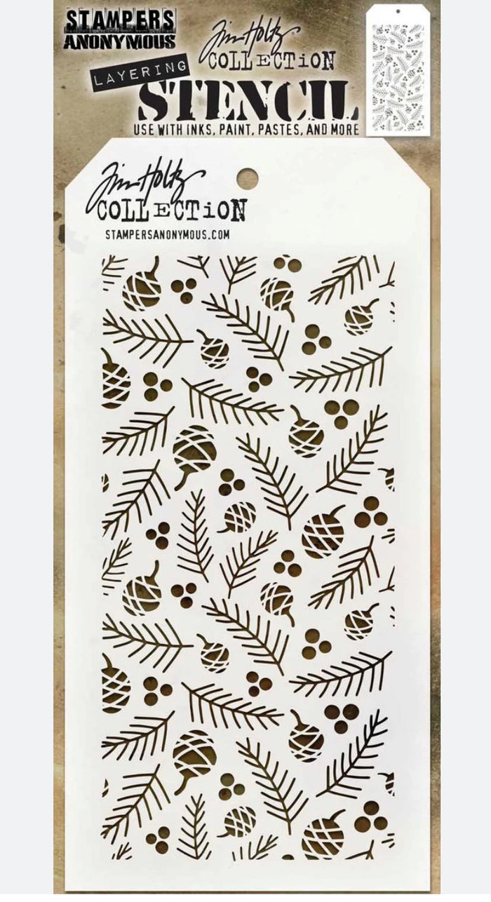 Tim Holtz Stencil Gatherings