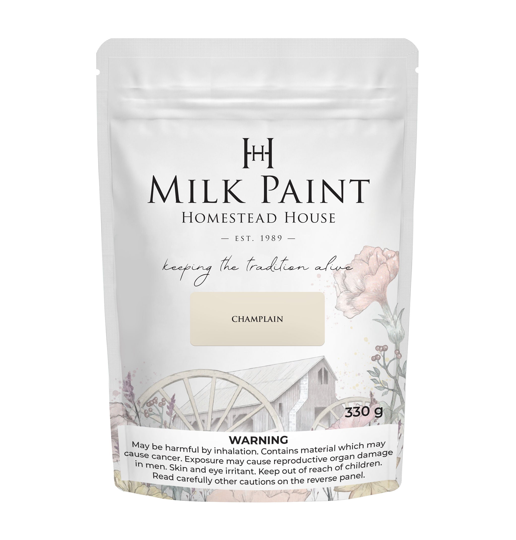 Champlain Homestead House Milkpaint