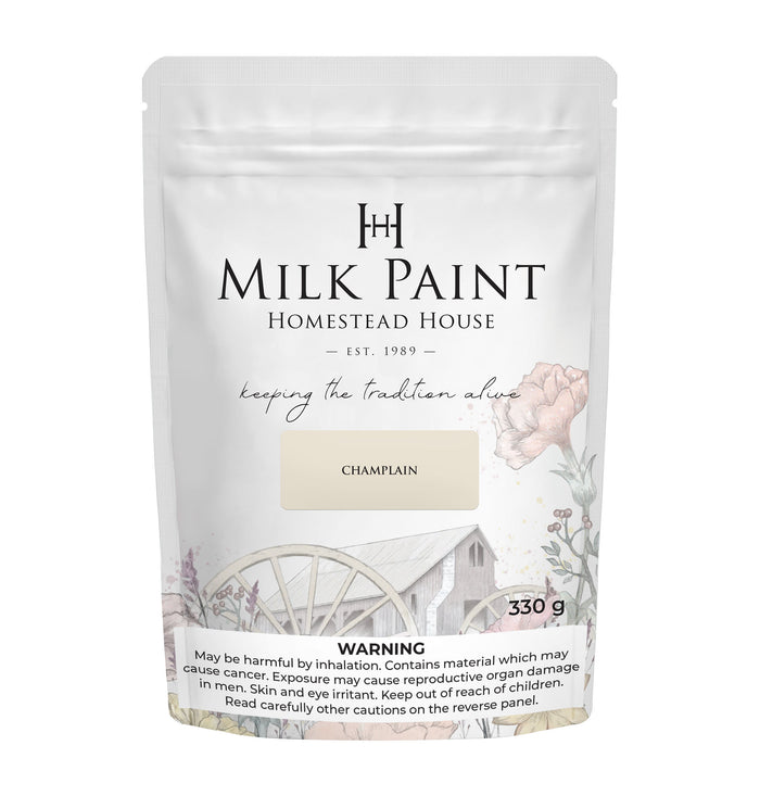 Champlain Homestead House Milkpaint