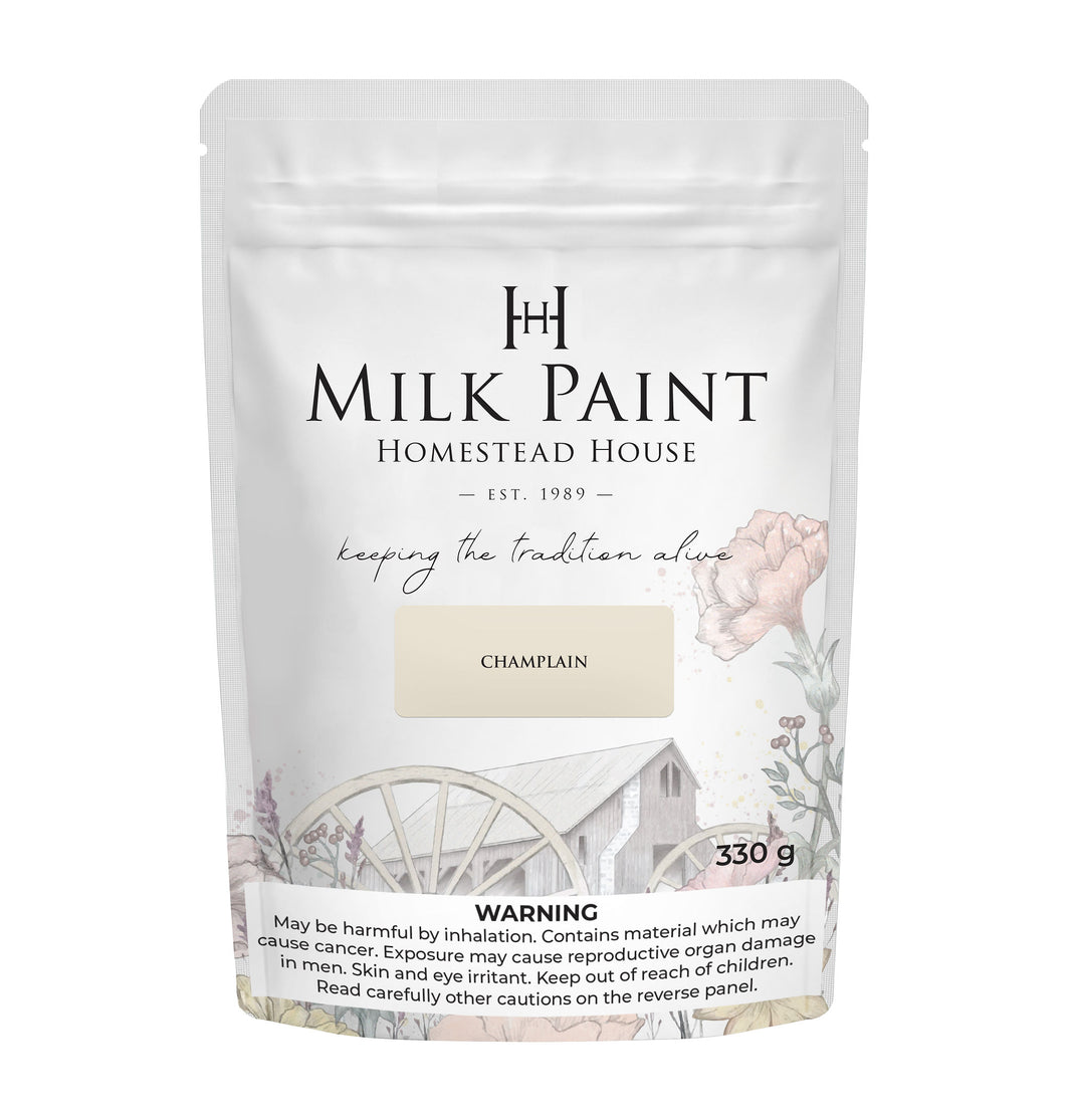 Champlain Homestead House Milkpaint