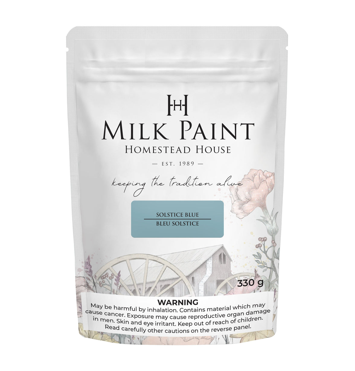 Solstice Blue Homestead House Milkpaint