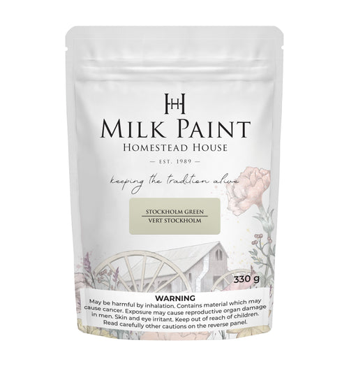 Stockholm Green Homestead House Milkpaint 330g