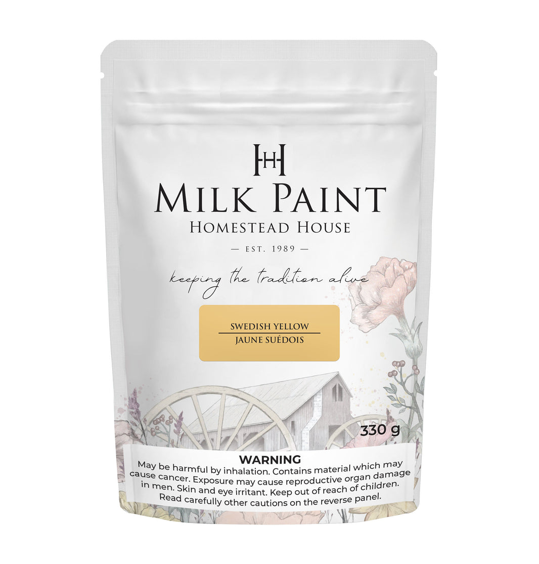 Swedish Yellow Homestead House Milkpaint