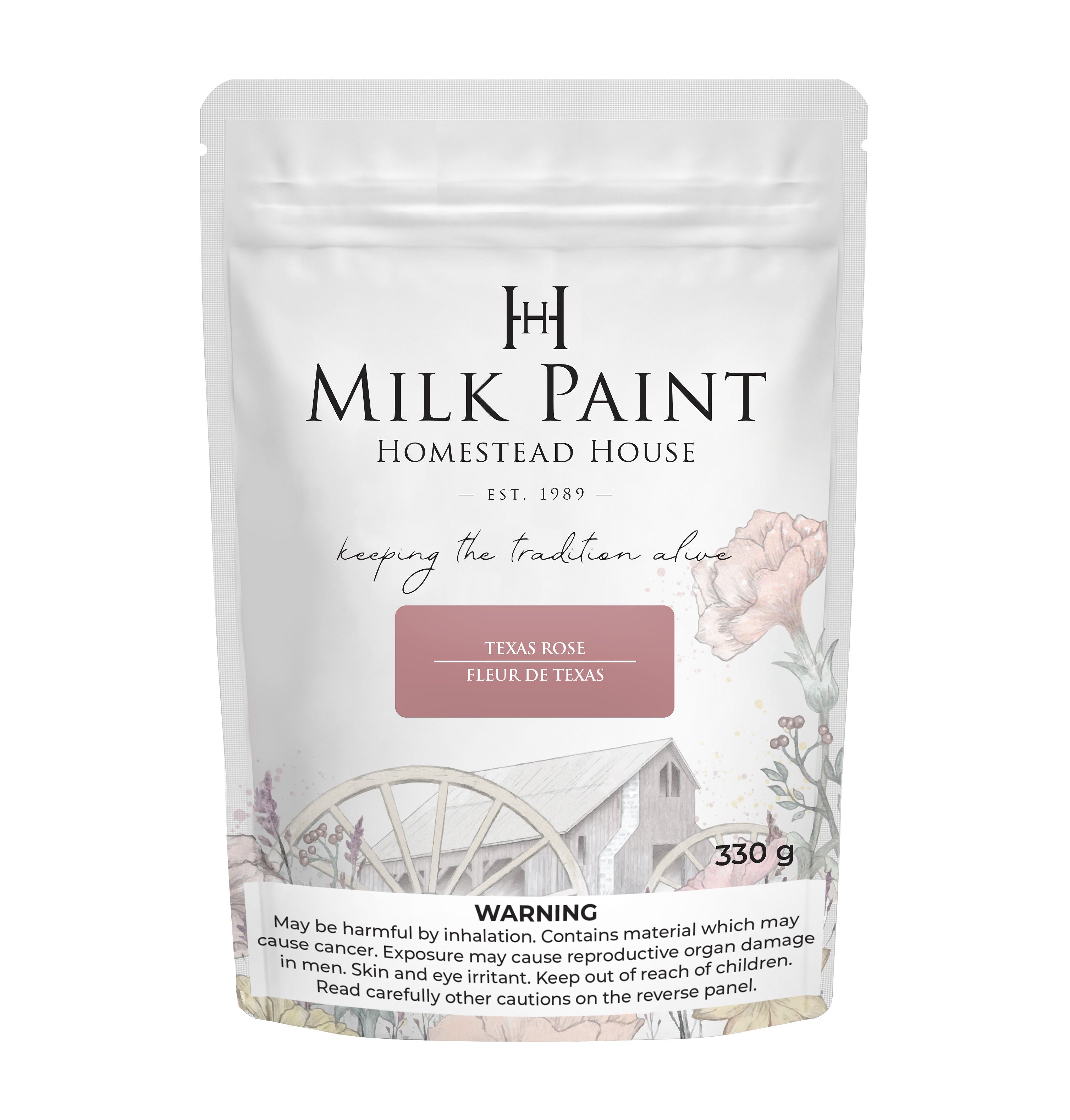 Texas Rose Homestead House Milkpaint