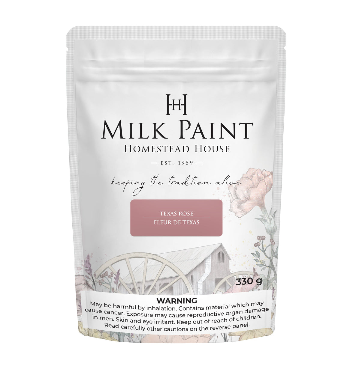 Texas Rose Homestead House Milkpaint