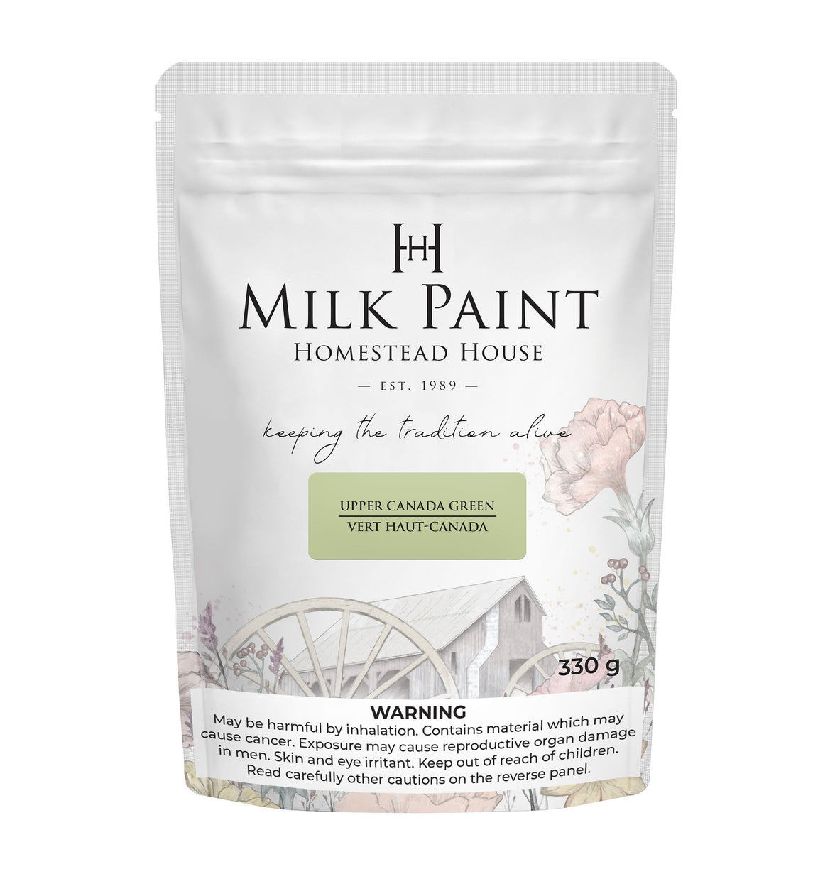 Upper Canada Homestead House Milkpaint