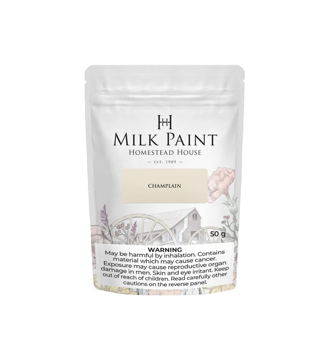 Champlain Homestead House Milkpaint