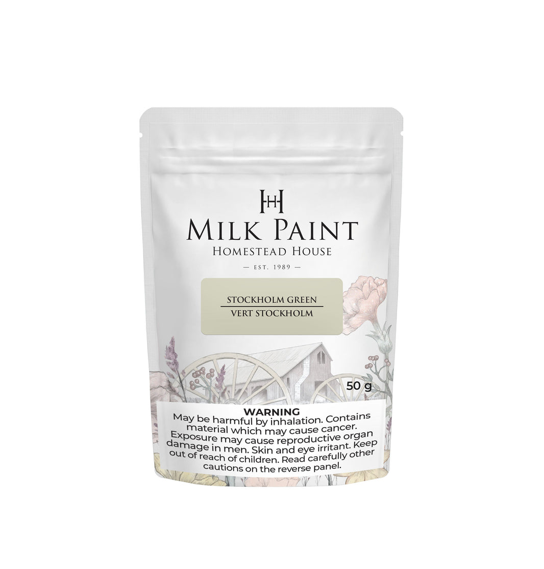 Stockholm Green Homestead House Milkpaint