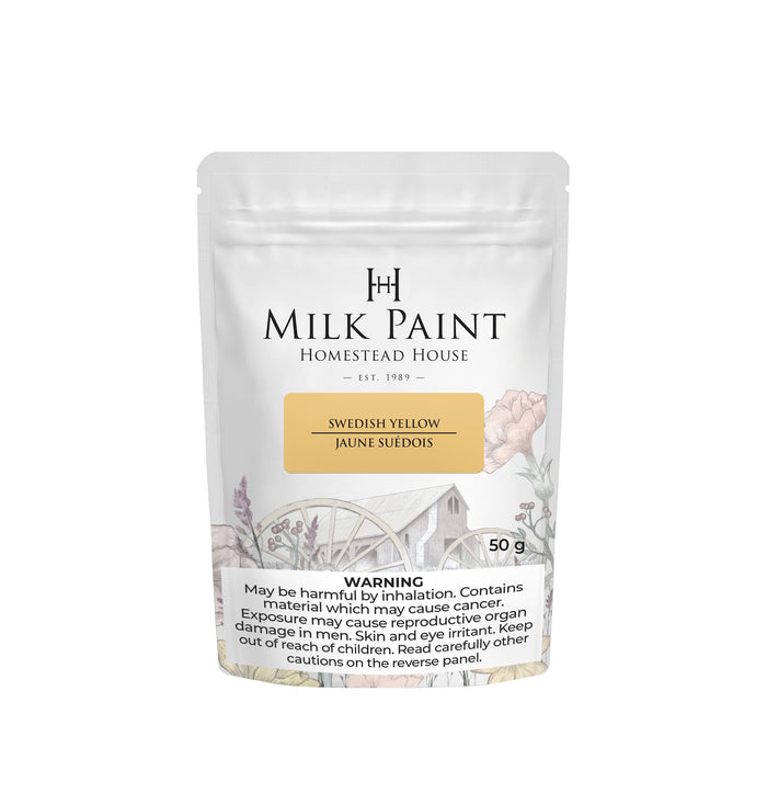 Swedish Yellow Homestead House Milkpaint