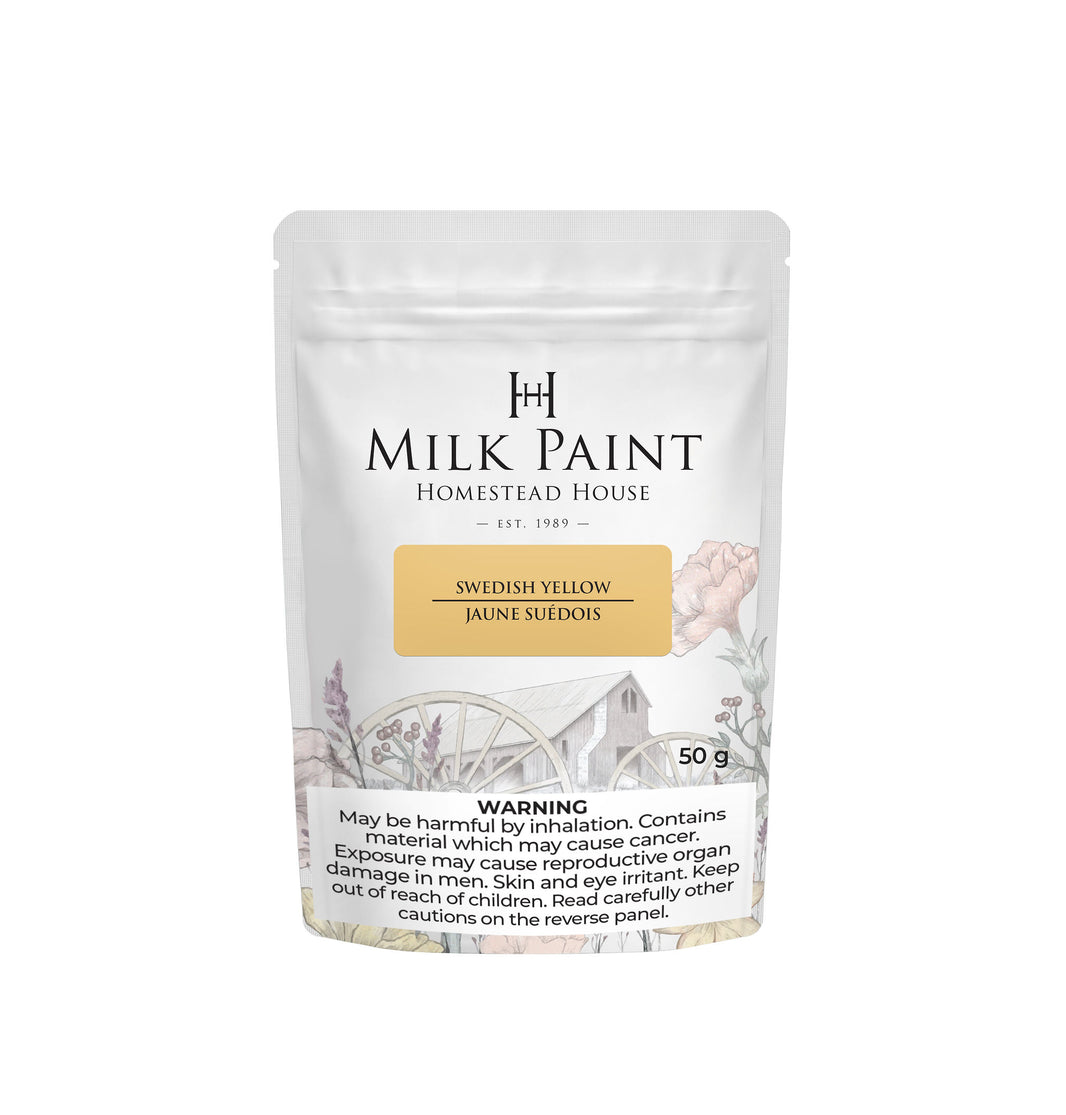 Swedish Yellow Homestead House Milkpaint