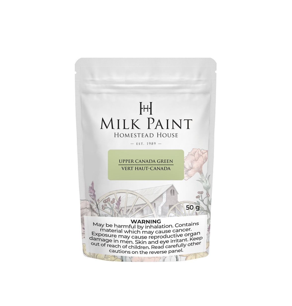 Upper Canada Homestead House Milkpaint