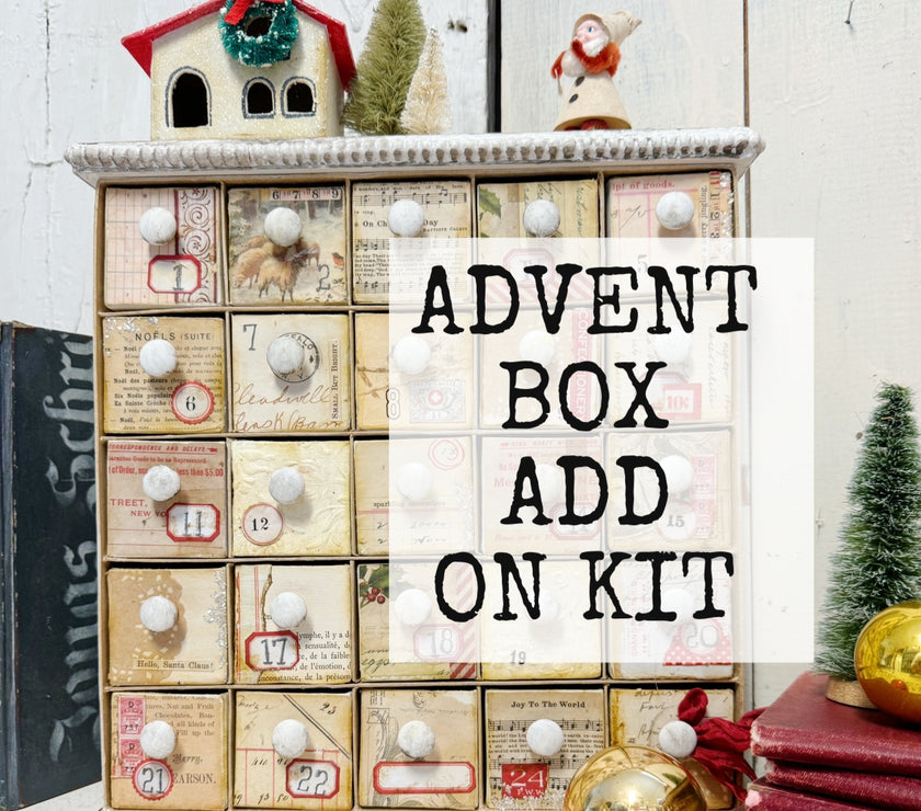 ADVENT CHRISTMAS COUNTDOWN BOX  ADD ON