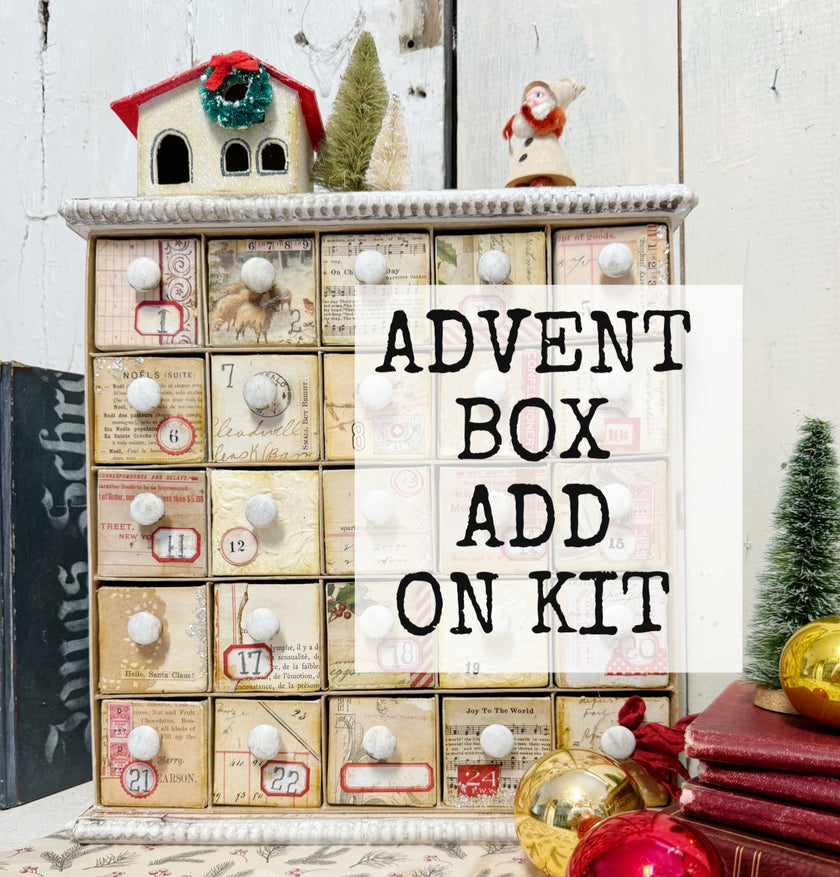 210 Countdown Box ADVENT CHRISTMAS COUNTDOWN BOX ADD ON