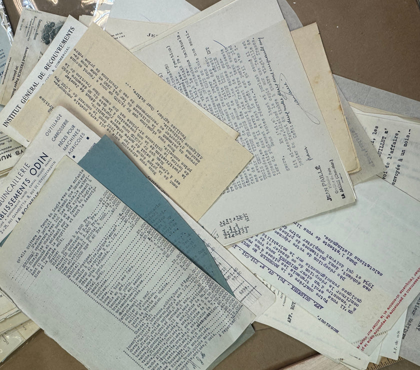 Assorted French Paper Bundles  set of 30