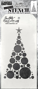 Tim Holtz Stencil Modern Tree