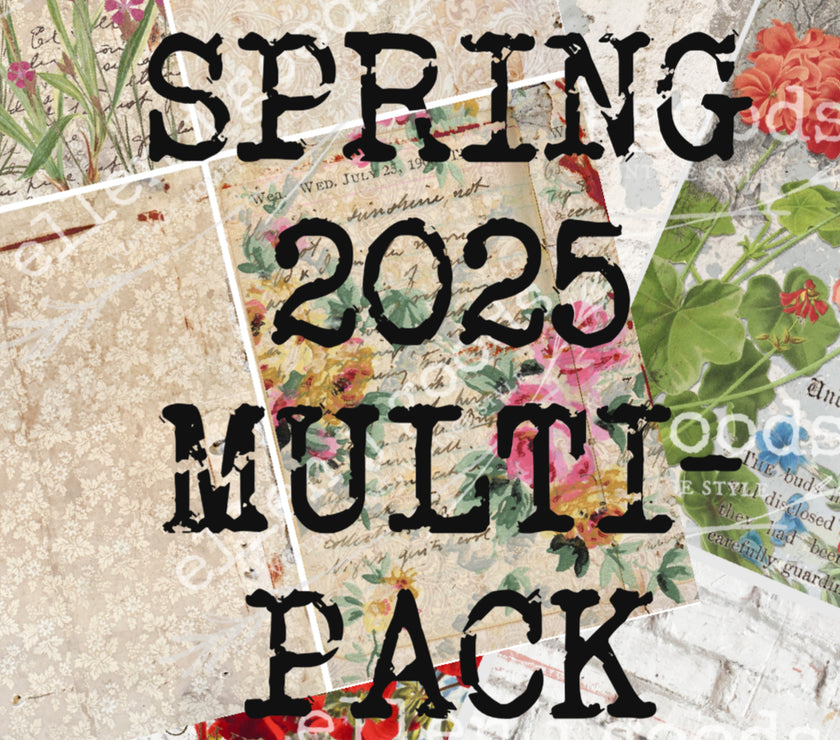 10 pack EJG CUSTOM SPRING RICE PAPER COLLECTION, Free Shipping!