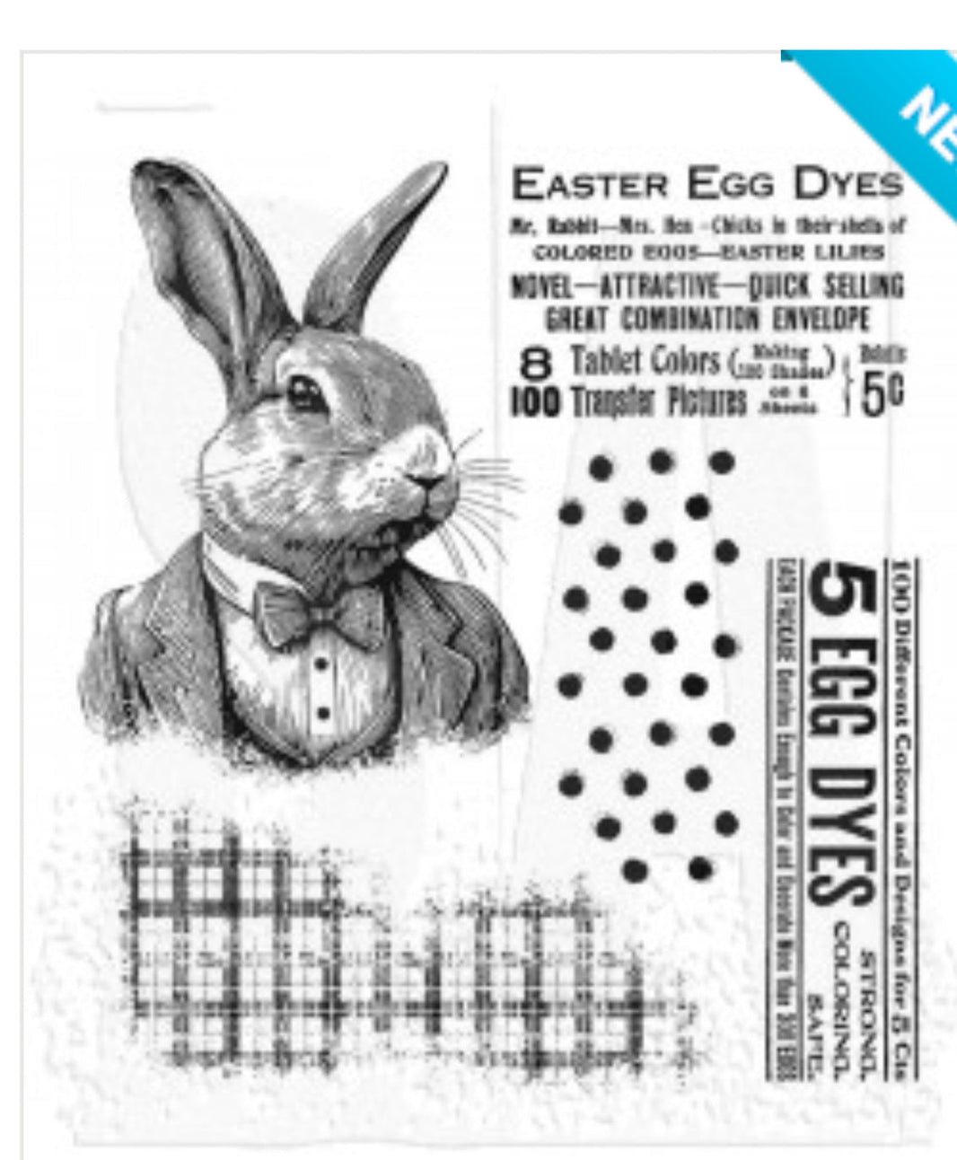Tim Holtz Stamp Mr. Rabbit