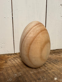 Wooden Egg