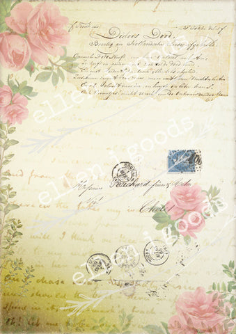 Vintage Treasures Background EJG-017
