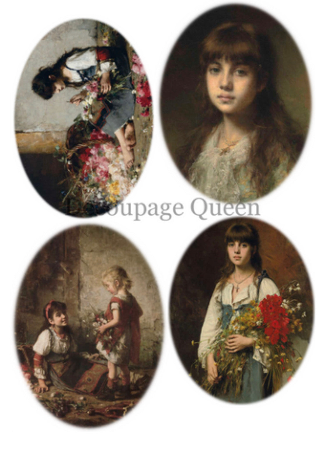 Dainty and the Queen Alexei Harlamoff Paintings