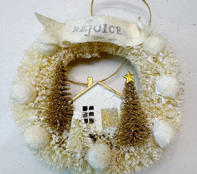 Sisal Wreath Ornament