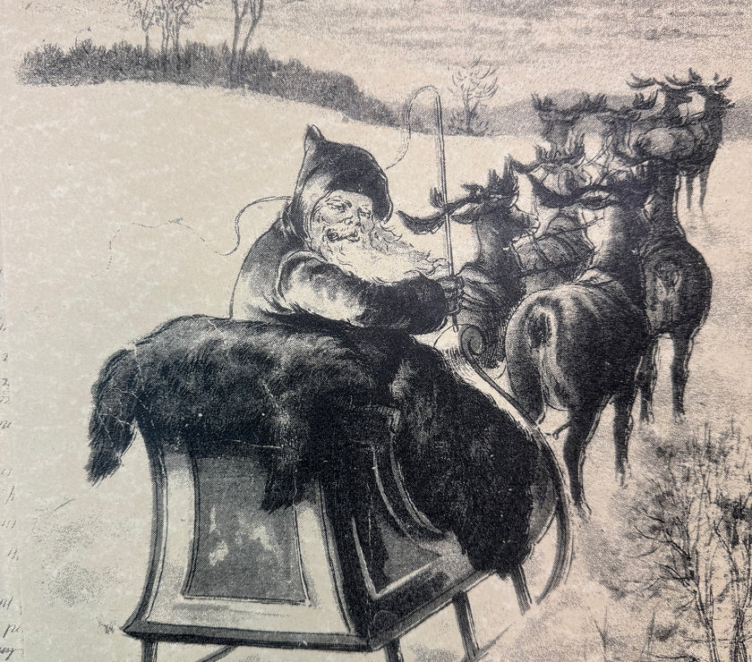 Santa in sleigh (051) sps52