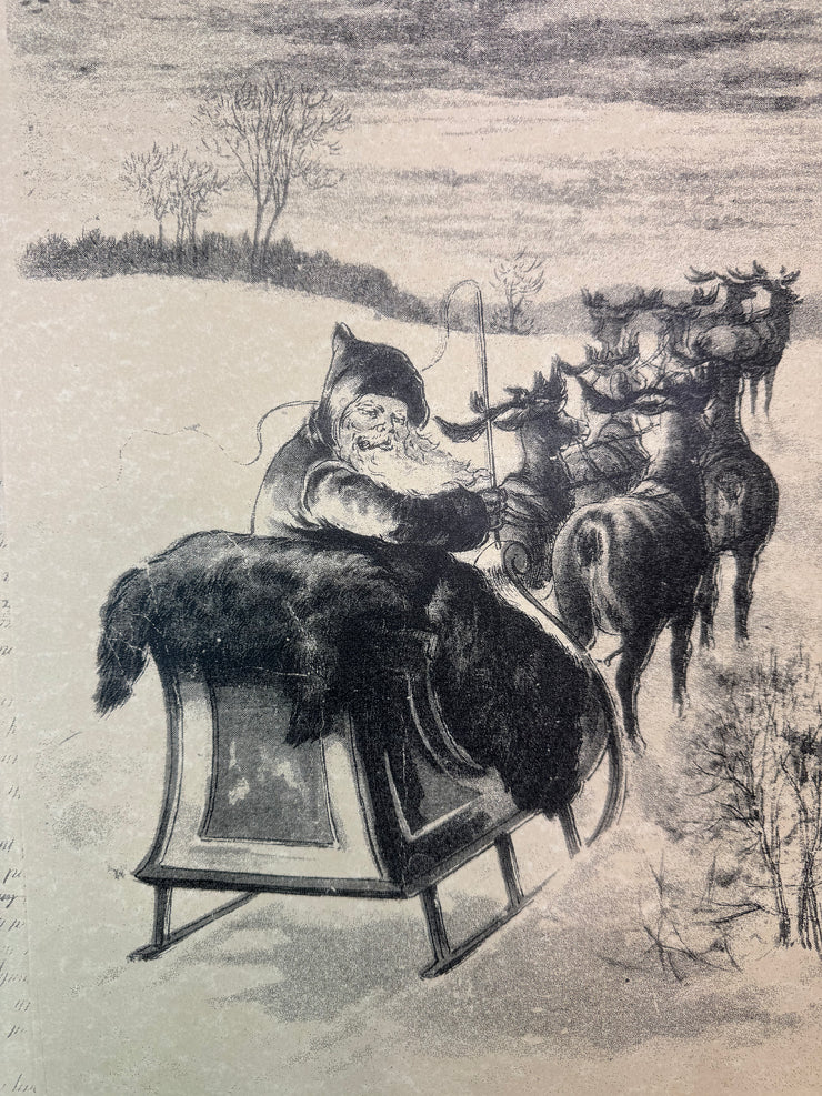 Santa in sleigh (051) sps52