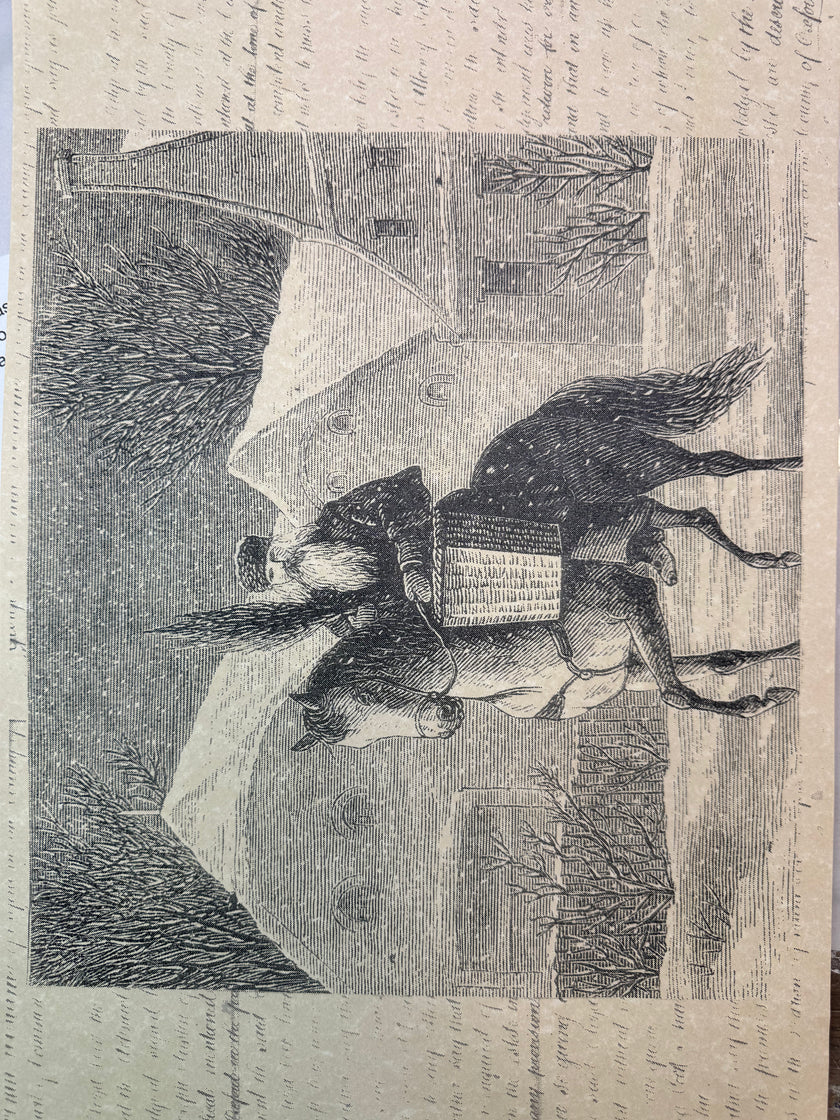 Santa on Horseback (051) SPS81