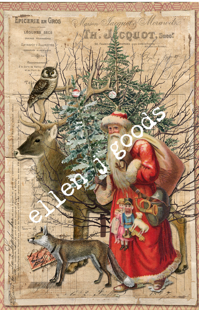 Santa Comes to the Forest (051) C526