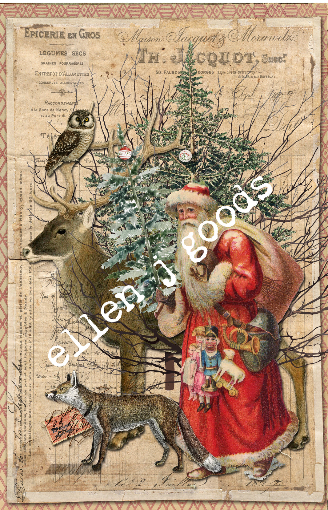 Santa Comes to the Forest (051) C526