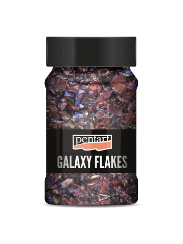 Pentart Galaxy flakes, 15 g Mars Brown