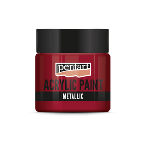 Pentart Acrylic paint metallic 50 ml Bourdon