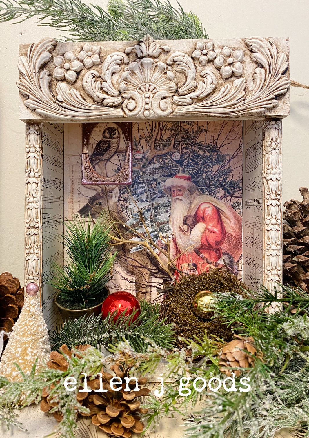 ellen j goods SEASONAL SHADOW BOX WORKSHOP SERIES