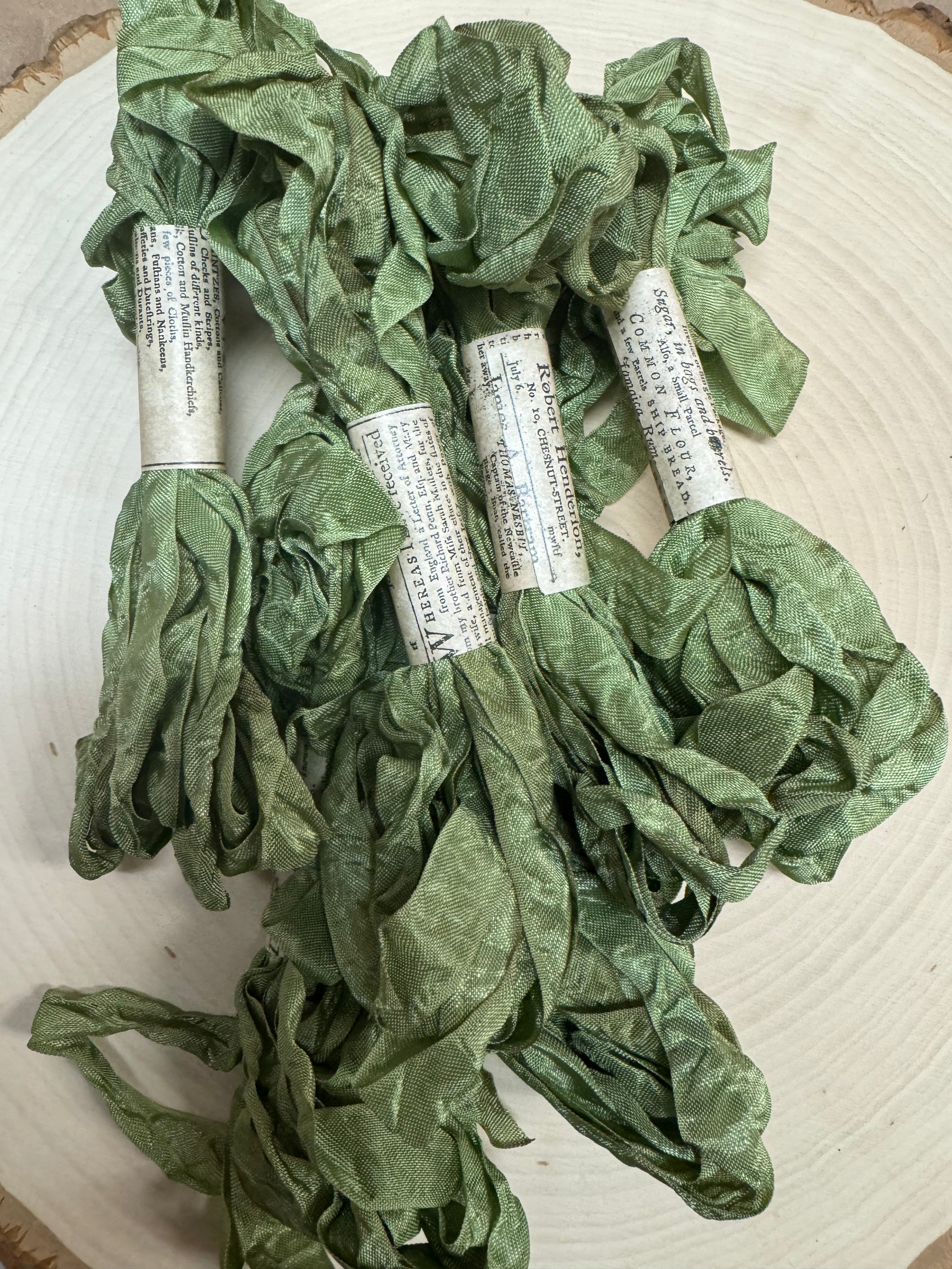 Custom Dyed Rayon Ribbon