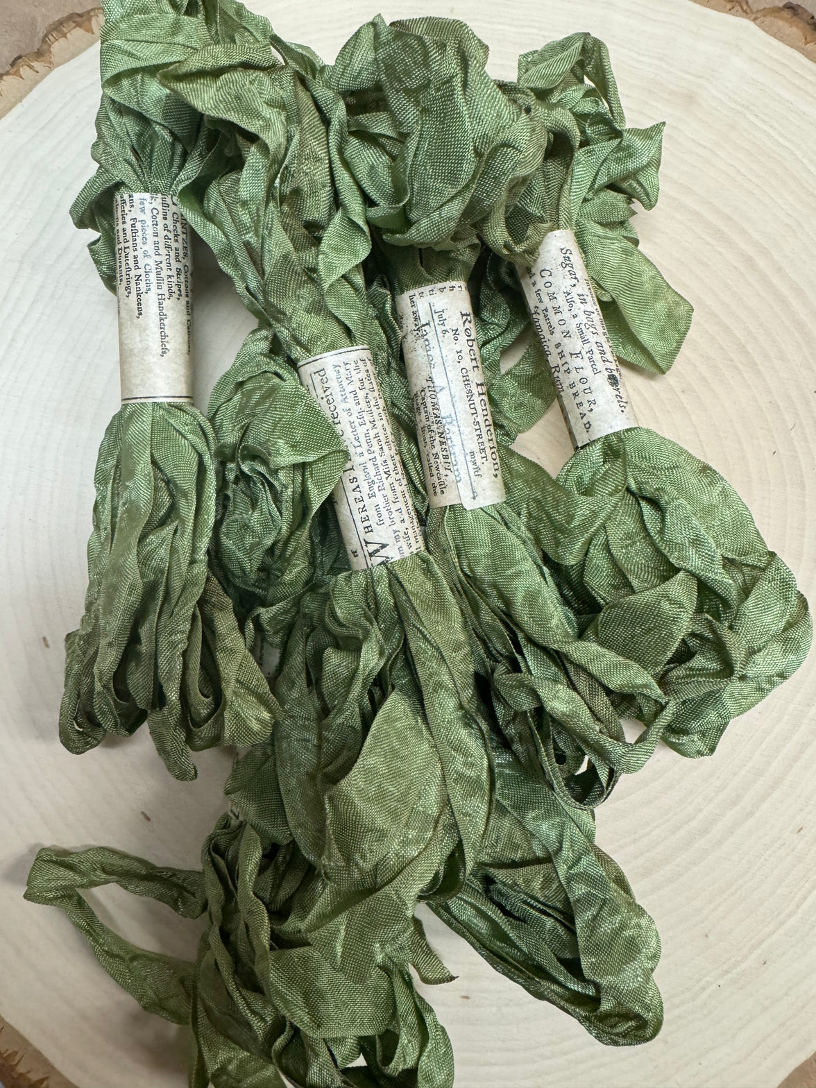 Custom Dyed Rayon Ribbon