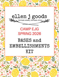 ellen j goods CAMP EJG SPRING CAMP 2026 Bases & Embellishments Kit