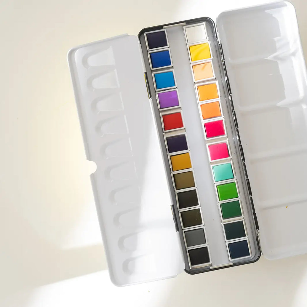 Premium Watercolor Sets and Brushes