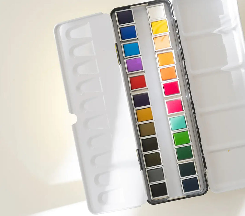 Premium Watercolor Sets and Brushes