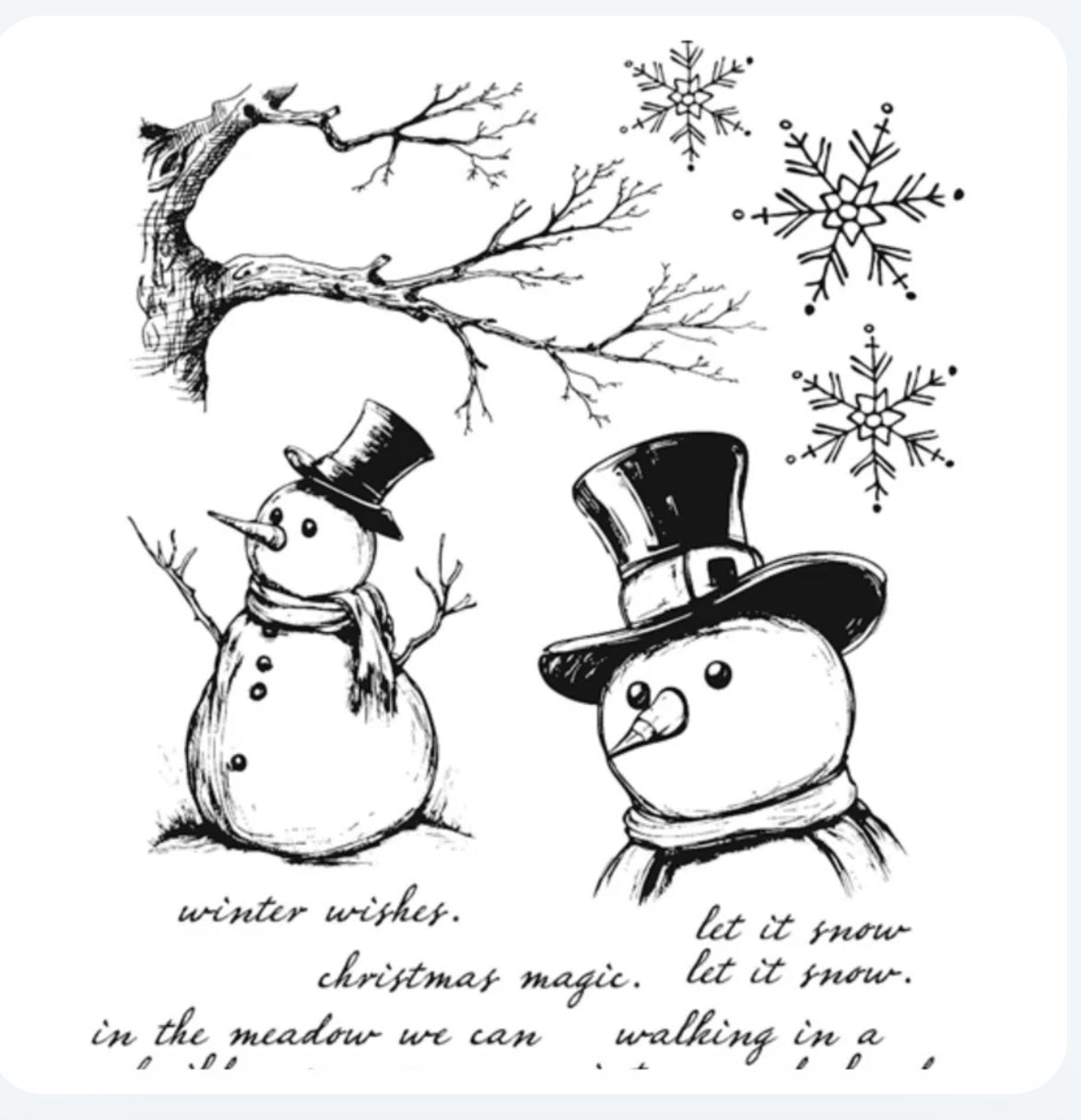 Tim Holtz Mr. Frostie