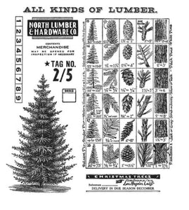 Tim Holtz Stamp Winter Woodlands