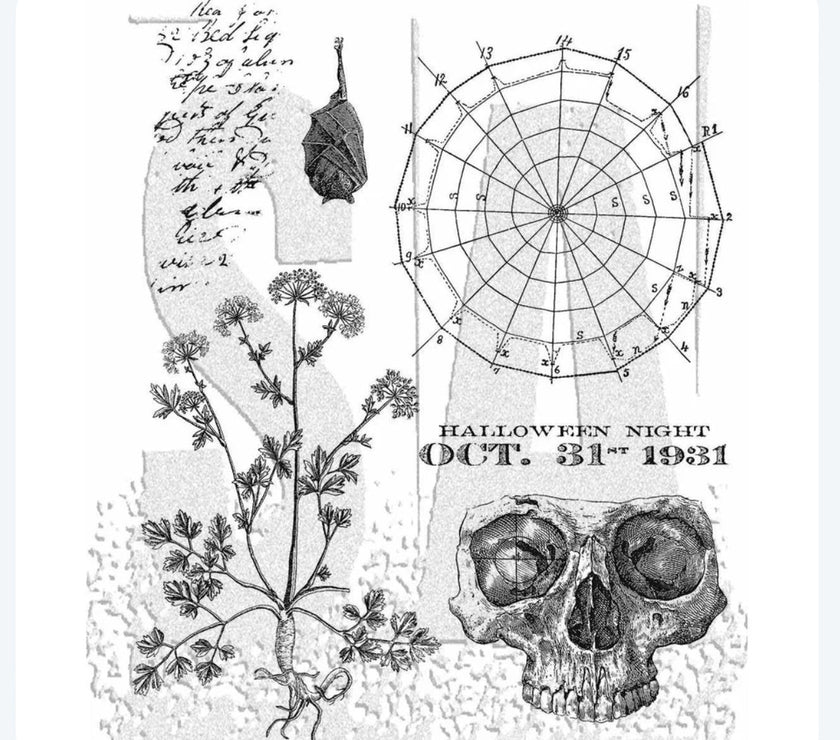 Tim Holtz Stamp The Oscure