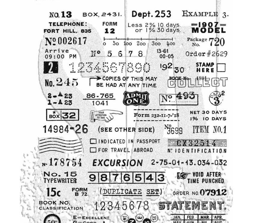 Tim Holtz Stamp Tidbits