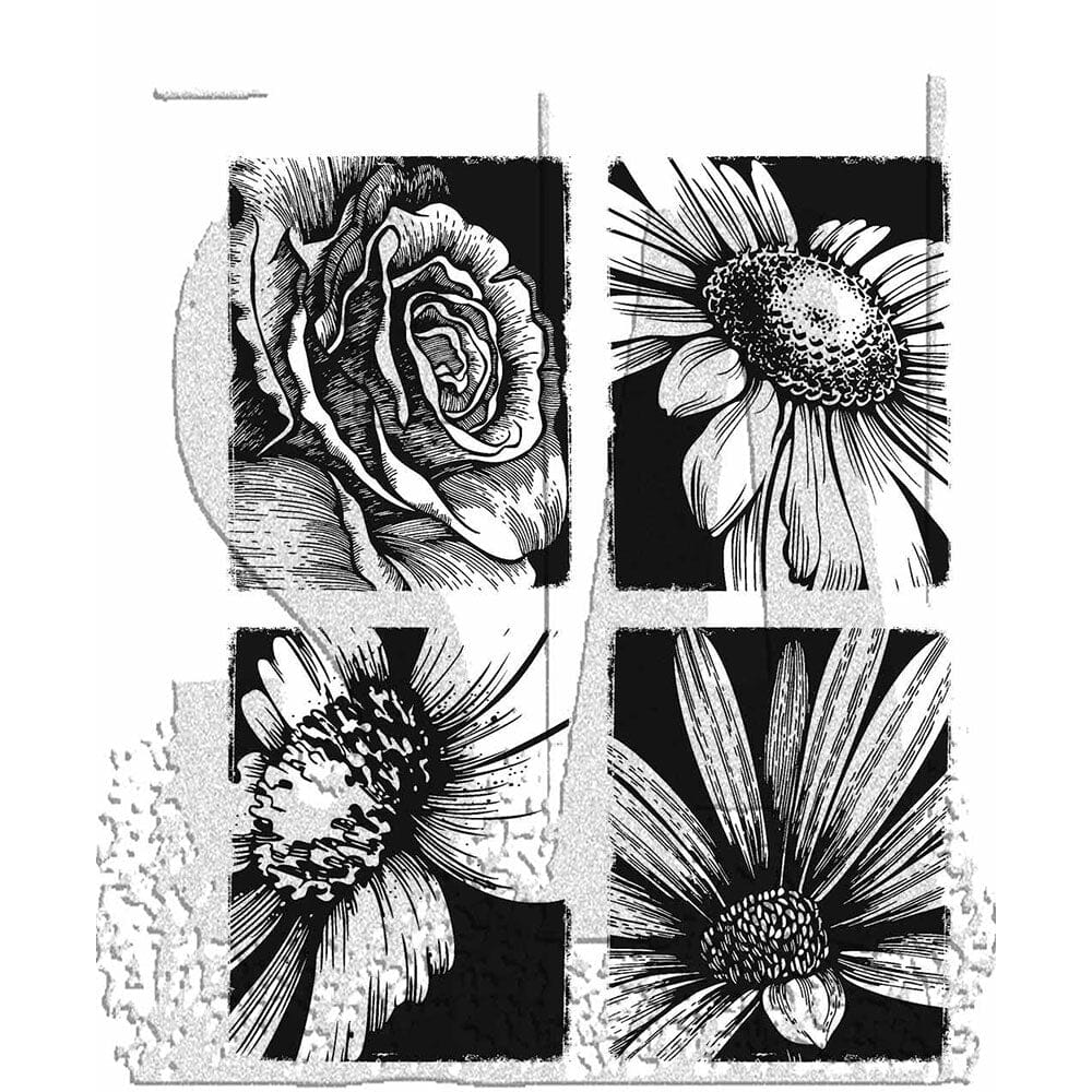 Tim Holtz Stamp Bold Botanicals